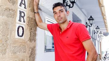 El faro del Cádiz. Barral es el delantero referencia de su equipo.