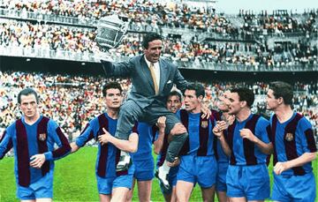 Uno de los mejores técnicos de la historia. Innovador por su apego al fútbol defensivo. H.H. le dio dos Copas al Barcelona. La de 1959 y otra en 1981. Que a la postre supuso el último trofeo de su prolífica carrera en los banquillos. 