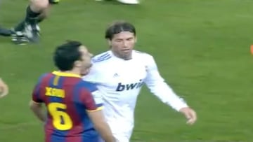 Aquel Ramos que se desató en Barcelona: patadón a Messi