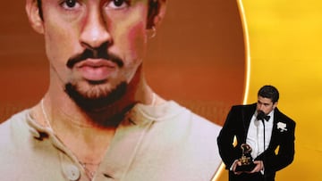 Bad Bunny hace historia en los Grammy 2026. “Debí tirar más fotos“ se lleva el máximo galardón y es la primera vez que un disco en español gana esta categoría.