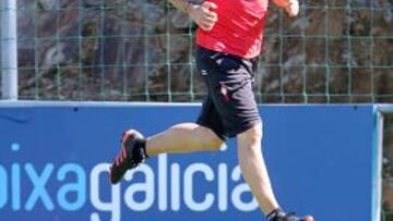 <b>SINCERO. </b>El capitán del Celta, Borja Oubiña, fue franco al asegurar que no se respira mucha ilusión.