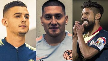 Nicolás Benedetti, Nicolás Castillo, Oribe Peralta