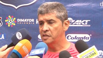 Edgar Méndez confirmando la asistencia de El Matador para el partido contra Millonarios