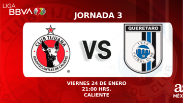 Tijuana (2-1) Querétaro: Resumen y resultado