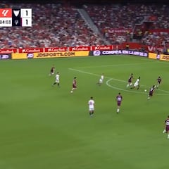 El golazo de Ejuke que hizo estallar el Pizjuán: vean la celebración porque es para ponérsela en bucle