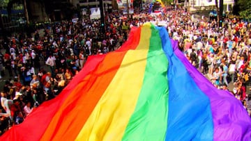 Imagen de la celebración del Orgullo Gay en Sao Paolo