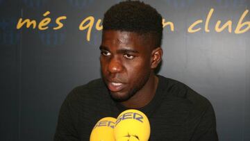 Umtiti, en la SER.