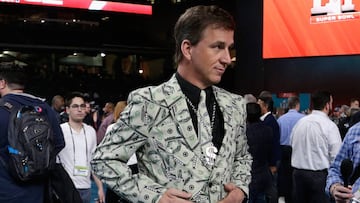 HOUSTON, TX - JANUARY 30: Cooper Manning attends Super Bowl 51 Opening Night at Minute Maid Park on January 30, 2017 in Houston, Texas.   Bob Levey/Getty Images/AFP
 == FOR NEWSPAPERS, INTERNET, TELCOS &amp; TELEVISION USE ONLY ==