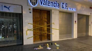 El Valencia se 'convierte' en la escena de un crimen