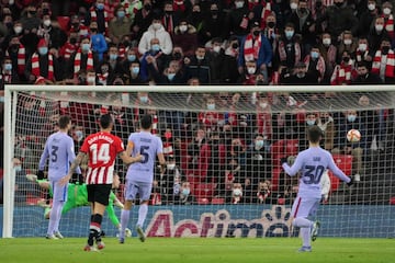 Muniain anotó en el primer minuto del partido el 1-0.