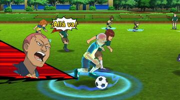 Captura de pantalla - Inazuma Eleven Strikers (Wii)