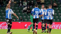 Gol del Espanyol 1-2 ante el Elche.