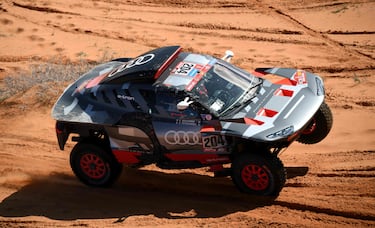 Stephane Peterhansel y Edouard Boulanger.