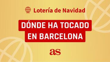 Loter¨ªa de Navidad en Barcelona: ?qu¨¦ premios del sorteo han ca¨ªdo y d¨®nde han tocado?