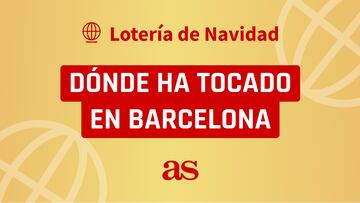 Lotería de Navidad en Barcelona: ¿qué premios del sorteo han caído y dónde han tocado?