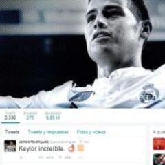 James: "Keylor Navas, increíble"