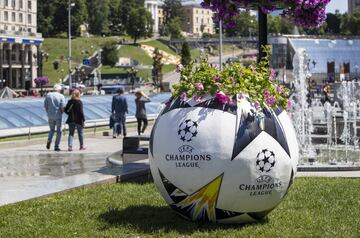 Kiev gets ready for Saturday's Champions League final