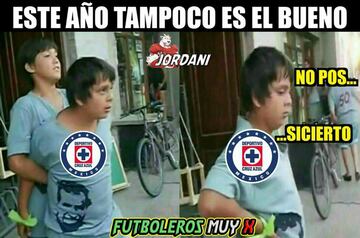 Los memes convierten a Cruz Azul en la burla nacional