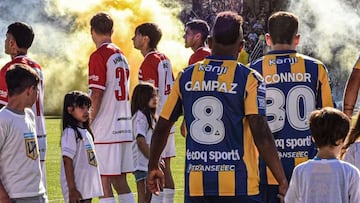Pasillo de Estudiantes a Rosario Central.