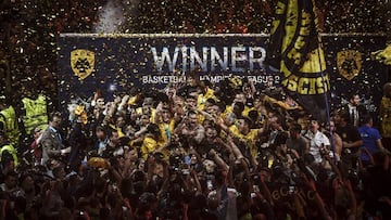 El AEK griego, vigente campeón de la Basketball Champions League.