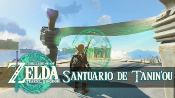 the legend of zelda tears of the kingdom nintendo switch guia santuario tanin'ou