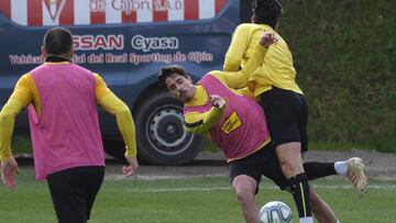 Aitor se mantiene como baja y Damián es duda para Alcorcón