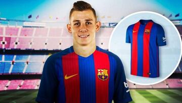 El lateral francés Digne es el tercer refuerzo del Barcelona