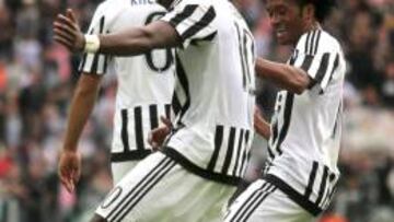 Cuadrado campeón de su primera Serie A con Juventus