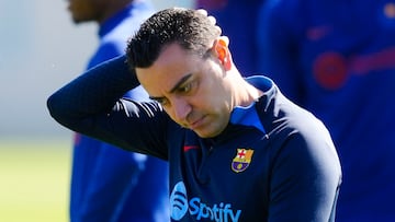 Xavi Hernández again has serious injury issues to contend with, with the LaLiga game against Real Madrid just days away.