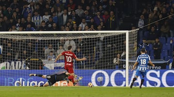 Gol de Ander Yoldi en Riazor.