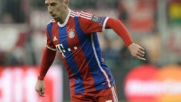 Ribery no quiere prisas para volver a jugar.