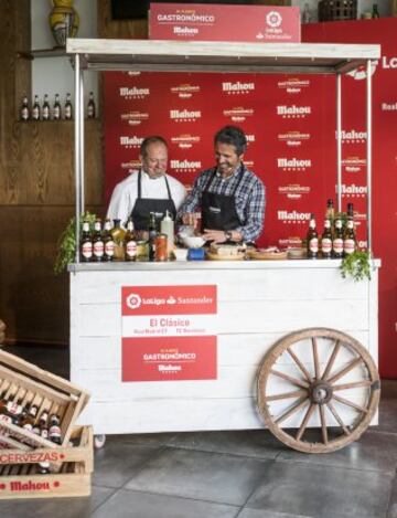 Rafael Alkorta y Lobo Carrasco cocinan 'El Clásico'