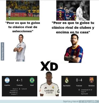 Las polémicas del Madrid, el Barça... Los memes más divertidos de la jornada