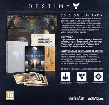 Así son las Ediciones de Coleccionista de Destiny
