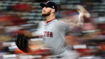 Chris Sale se ha convertido en el primer pitcher en 18 años en la Liga Americana en llegar a los 300 strikeouts tras Pedro Martínez.