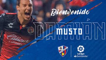 El Huesca da la bienvenida a Musto.