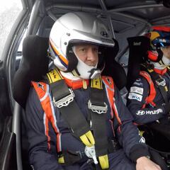 As comparte una vuelta con Dani Sordo