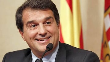 Laporta: “Certain figures want to force Messi out of the club”