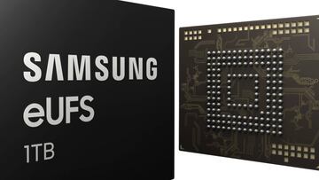 Móviles de 1 Terabyte de espacio en 2019 gracias al nuevo chip de Samsung