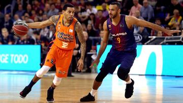 Resumen del Barcelona-Valencia, Liga Endesa 2017: repetici車n y liderato para el Madrid