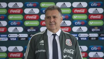 Foto durante la presentacion de Gerardo &quot;Tata&quot; Martino como nuevo Director Tecnico de la Seleccion Mexicana de Futbol celebrado en las instalaciones del Centro Alto Rendimiento.



EN LA FOTO:



Photo during the presentation of Gerardo &quot;Tata&quot; Martino as the new Technical Director of the Mexican Soccer Team, held at the High Performance Center.



IN THE PHOTO: