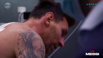 Vean cómo se quedó Messi después del reconocimiento en la cinta