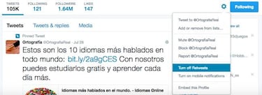 Cómo despejar tu timeline de Twitter sin hacer unfollows