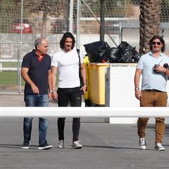 El primer día de Cavani