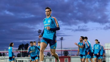 Entrenamiento de la Selección.