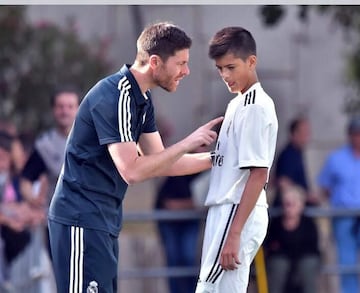 Xabi Alonso y Chema, en su etapa conjunta en La Fábrica.