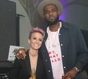 Megan Rapinoe se va de fiesta con el 'Rey' Lebron James