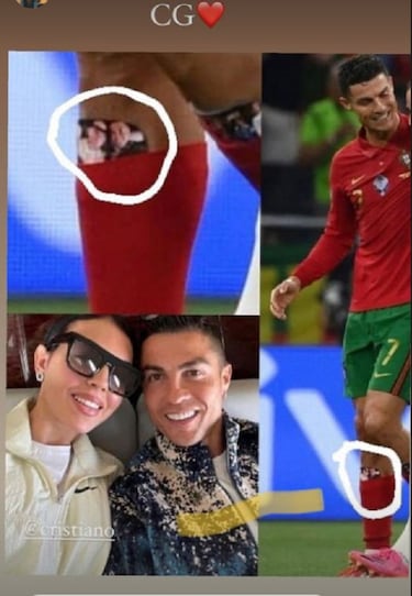 El amuleto de Cristiano en la Eurocopa