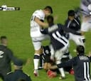 Guerra campal entre jugadores de Estudiantes y Gimnasia