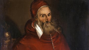 papa gregorio xiii retrato bartolomeo passerotti oleo sobre lienzo